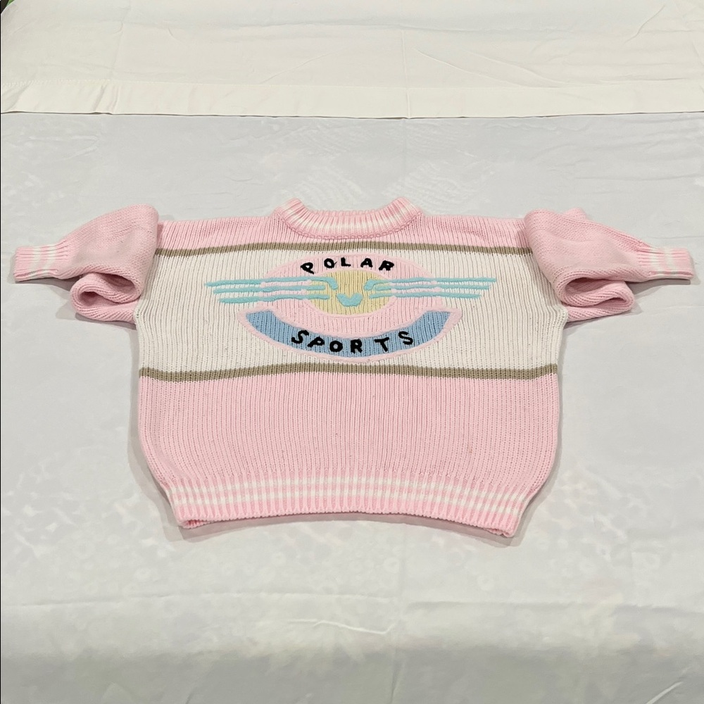 Pink Crew Neck Sweater - Picture 2 of 10